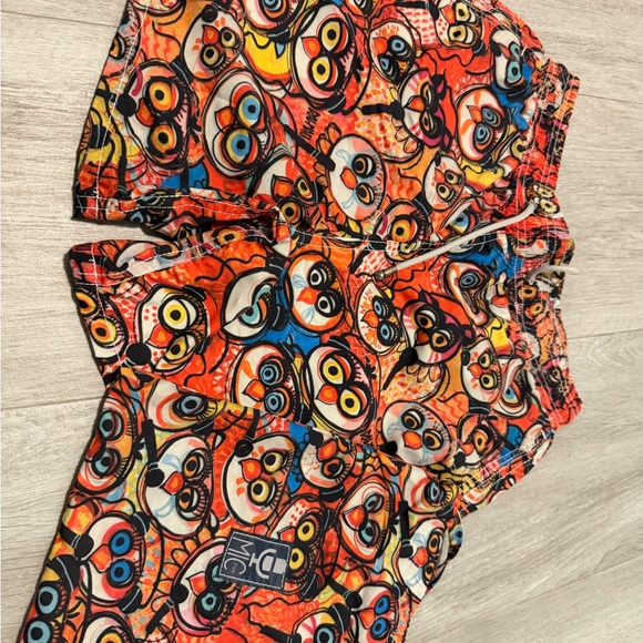 DC Comics Men's Colorful Swim Trunks